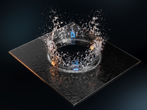 water splash 3D 모델