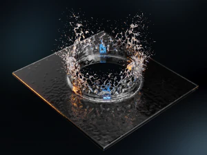 water splash 3D Model