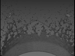 water splash 3D 모델