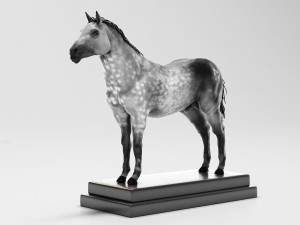 horse anatomy with internal organs - 4k textures Modèle 3D