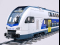 stadler kiss double deck train Modèle 3D