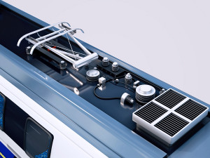 stadler kiss double deck train 3D मॉडल