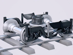 stadler kiss double deck train 3D Model