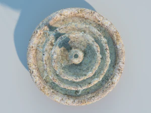 vecchia fontana Modello 3D