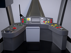 stadler tango city tram with 4k textures 3D मॉडल