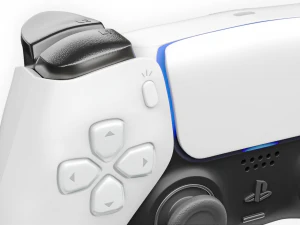 sony playstation 5 with contoller low-poly 3D Model
