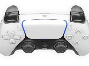 dualsense controller playstation 5 low-poly 3D Model