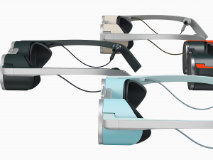 modern looking minimalist vr headset Modelo 3D
