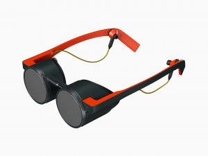 modern looking minimalist vr headset Modelo 3D