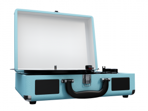 victrola vintage suitcase record player low-poly Modèle 3D