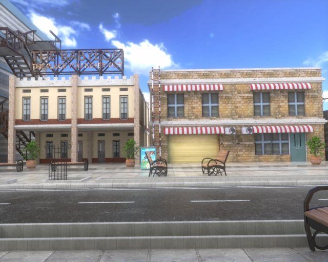 city building 3D Модель .c4d .max .obj .3ds .fbx .stl .blend 