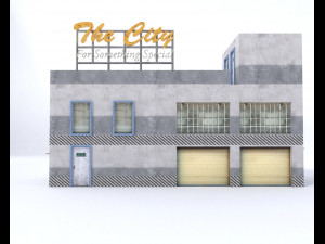 city building Model 3D