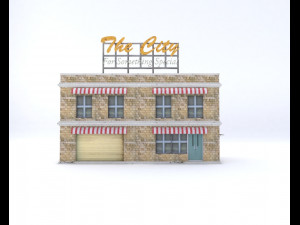 city building 3Dモデル