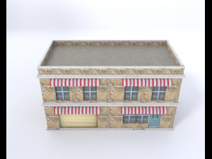 city building 3Dモデル