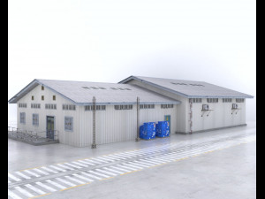 warehouse 3D Модель