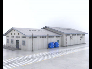 armaz&eacute;m Modelo 3D