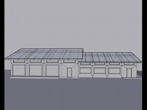 armaz&eacute;m Modelo 3D