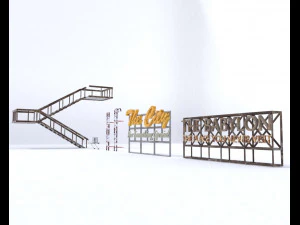 armaz&eacute;m Modelo 3D