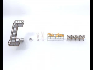 armaz&eacute;m Modelo 3D