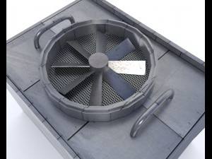 building rooftop component 3D Model