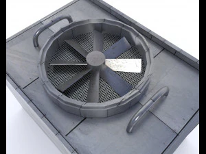 componente del tetto dell'edificio Modello 3D