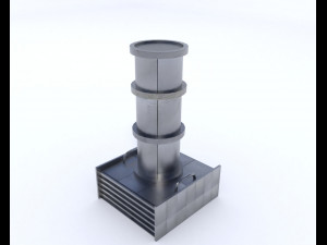 building rooftop component 3D Model