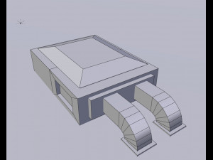 building rooftop component 3D Model