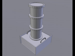 building rooftop component 3D Model