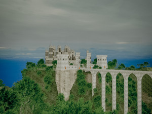 old medieval gothic castle historical fantasy Modelo 3D