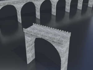 old medieval gothic castle historical fantasy Modelo 3D