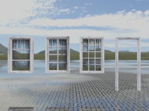 building set apocalypse war old ruin survival Modelo 3D