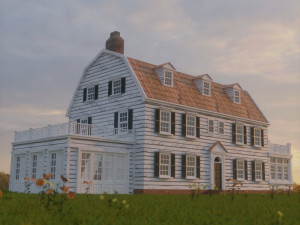 horror amityville house pbr realistic game ready 3D Model