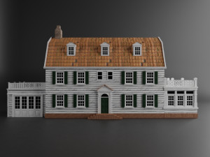 horror amityville house pbr realistic game ready 3Dモデル