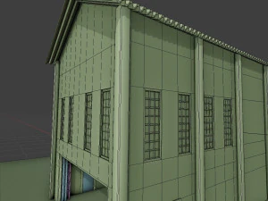 factory building complete interior and exterior 3D Model