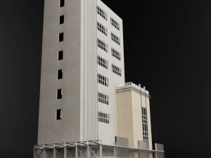 modern metropolis city building 3D Model