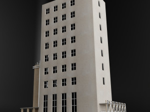 modern metropolis city building Modelo 3D