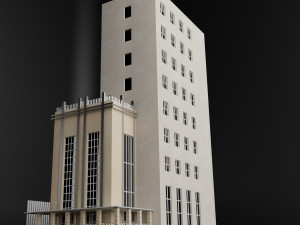 modern metropolis city building Modelo 3D