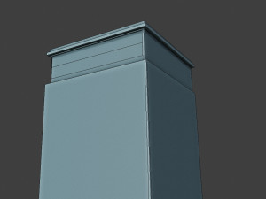 modern building commercial 3D Model