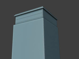 modern building commercial 3D Model