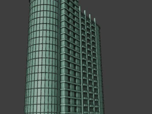 edif&iacute;cio moderno hotel cidade metr&ocirc; Modelo 3D