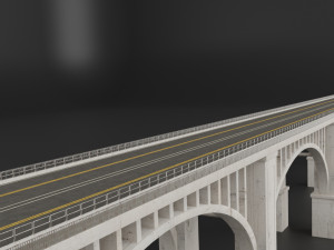 bridge set kitbash and bridge preset pbr 3D Model