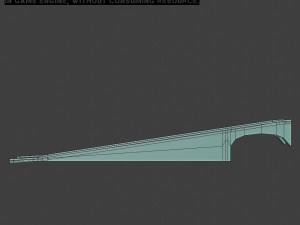 bridge set kitbash and bridge preset pbr 3D Model