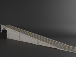 bridge set kitbash and bridge preset pbr 3D Model