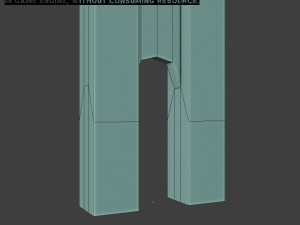 bridge set kitbash and bridge preset pbr 3D Model