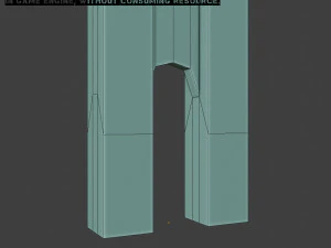 bridge set kitbash and bridge preset pbr 3D Model