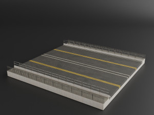 bridge set kitbash and bridge preset pbr 3D Model