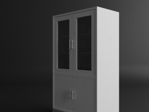 medical storage furniture set Model 3D