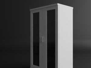 medical storage furniture set Model 3D