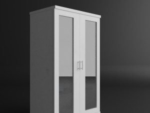 medical storage furniture set Model 3D