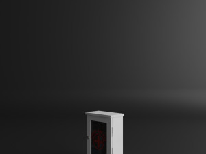 medical storage furniture set Model 3D